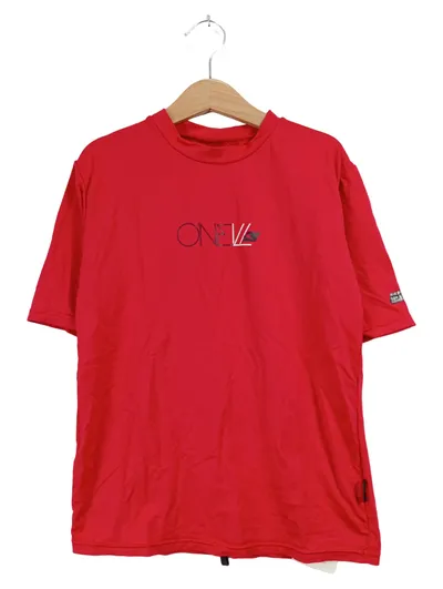 O'Neill UV-Schutz Shirt Kinder Gr. 10/140 Rot Rash Guard Surf