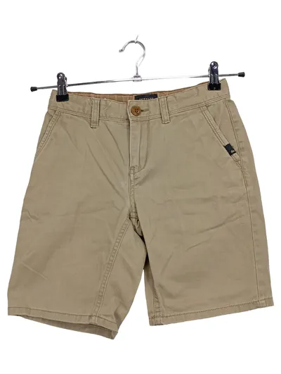 Quiksilver Chino Shorts Kinder 12 Jahre 146 Beige Straight Fit Baumwolle
