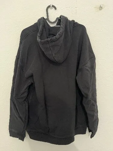 Adidas Originals Hoodie Herren M Schwarz Kapuzenpullover Baumwolle