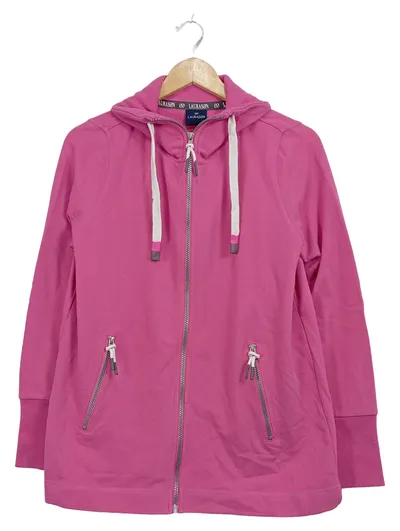 LAURASØN Sweatjacke Damen Gr. M Pink Kapuze Reißverschluss
