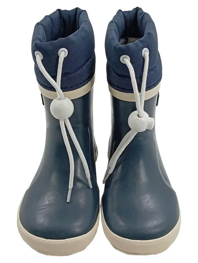 Bergstein Kinder Gummistiefel Winterboot Gr. 22 Navy Blau gefüttert