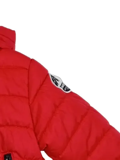 Infinity Kids Steppjacke Kinder Gr. 92 Rot Kapuze Winterjacke