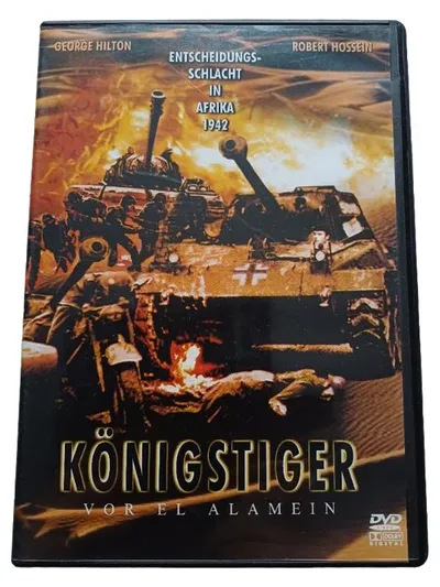 Königstiger vor El Alamein DVD Kriegsfilm George Hilton Robert Hossein