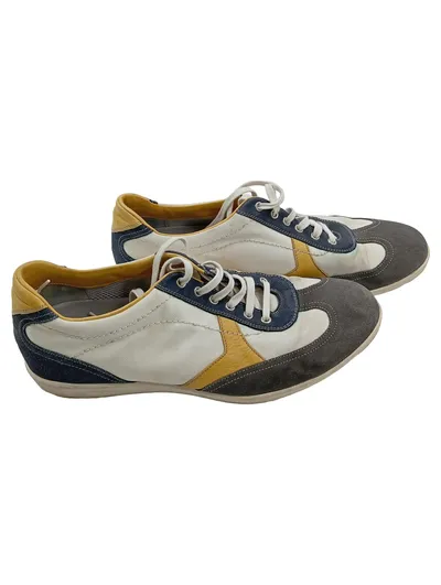 JOOP! Herren Sneaker Low Retro Mehrfarbig Gr. 42 Leder Textil