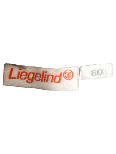 LIEGELIND Baby Stoffhose Bärenmotiv Grau Gr. 80 Baumwolle