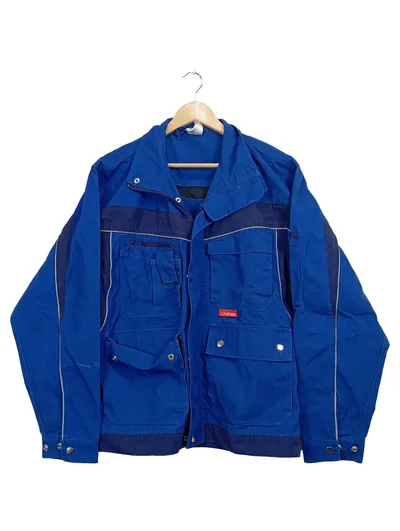 PLANAM Arbeitsjacke Herren Gr. 50 Blau Berufsjacke Workwear