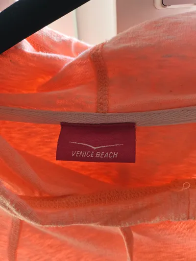 Venice Beach Damen Kapuzenpullover Hoodie Gr. M Rosa Sport Langarm