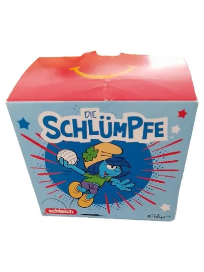 Schleich Schlumpfine Volleyball Spielfigur Mehrfarbig 7 cm