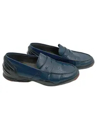 Camper Together Romain Kremer Herren Loafer Slipper Blau Leder Gr. 43 1