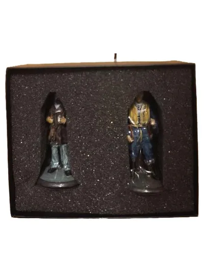Editions Atlas Vollzinnfiguren 1:32 U-Boot Kapitän & Major Jagdgeschwader 52