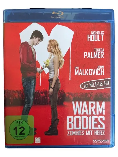 Warm Bodies Zombies mit Herz Blu-Ray Nicholas Hoult Teresa Palmer Romcom