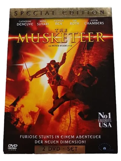 The Musketeer Special Edition 2 DVD Set Abenteuerfilm Peter Hyams