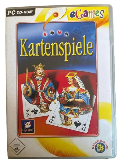 eGames Kartenspiele PC CD-ROM Skat Rommé Canasta Doppelkopf Windows Spiel