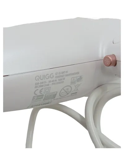 QUIGG Kompakt-Haartrockner GT-SF-KHT-01 1600W Weiß Rosegold