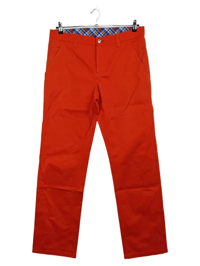 DANIEL SPRINGS Herren Cargohose Orange Gr. 52 W36 Casual Baumwolle