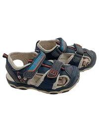 Bambulini Sandalen Kinder Jungen Größe 23 Blau Sportlich Klettverschluss 1