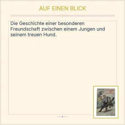 Der Junge und sein Hund Runo Lindskog Jugendbuch Hardcover Boje