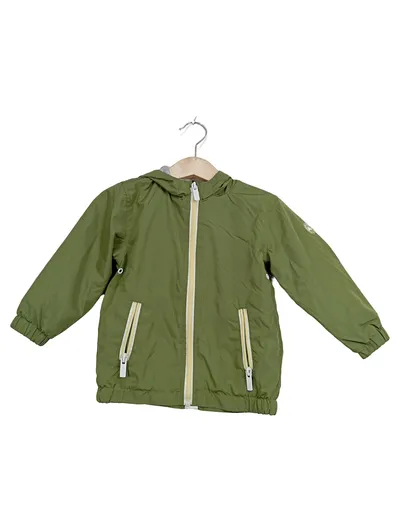 STACCATO Baby Outdoorjacke Gr. 80 Grün Kapuze Reißverschluss