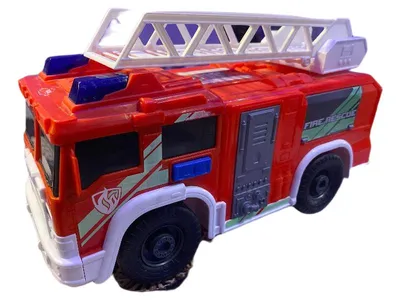 Dickie Toys Feuerwehrauto Fire Rescue Spielzeugauto Rot 30cm