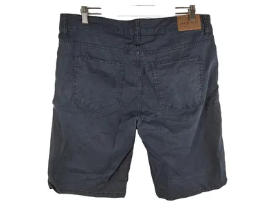 Pier One Herren Shorts Slim Fit W38 Blau Denim Bermuda Kurze Hose