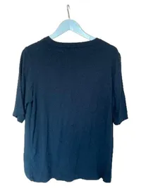 Gerry Weber Collection Damen T-Shirt Gr. 40 Schwarz Ösen Casual 2