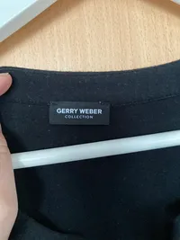 Gerry Weber Collection Damen T-Shirt Gr. 40 Schwarz Ösen Casual 5