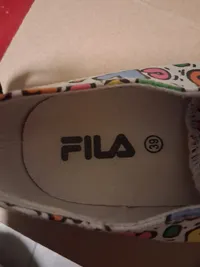 FILA Damen Sneaker Low Rock n Roll Print Gr. 39 Mehrfarbig Canvas 4