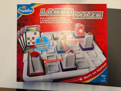 ThinkFun Laser Maze Rätselspiel Logikspiel Spiegellabyrinth ab 8 Jahre