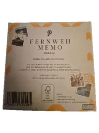 Fernweh Memo Städte DuMont Gedächtnisspiel 96 Bildkarten 32 Trios Reise 2