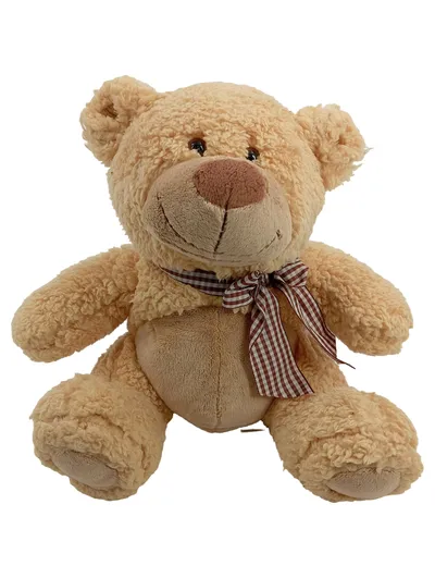 Toy Place Teddybär Kuscheltier Beige Klassisch mit Schleife 28cm