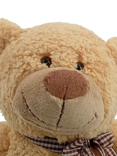Toy Place Teddybär Kuscheltier Beige Klassisch mit Schleife 28cm