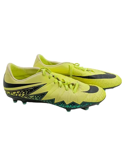 Nike Hypervenom Phelon II FG Fußballschuhe Herren Gr. 44 Neongelb Schwarz