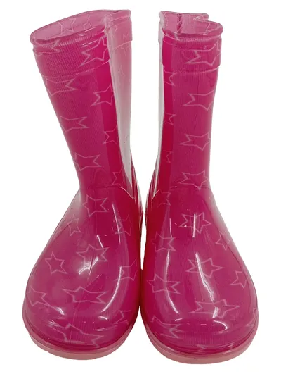 PAW Patrol Gummistiefel Mädchen Pink Sterne Gr. 24 Kinder Regenstiefel