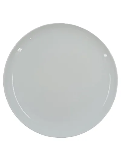 CreaTable Essteller Porzellan Weiß 25 cm Flachteller Basic