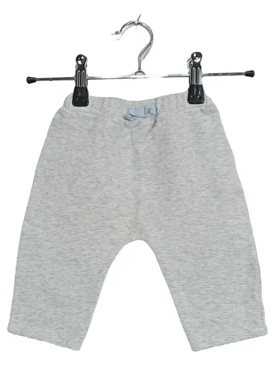 Obaïbi Baby Jogginghose Gr. 68 Grau Mädchen Baumwolle