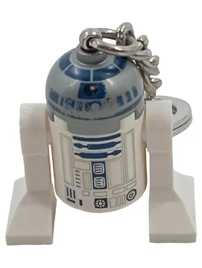 LEGO Star Wars R2-D2 Schlüsselanhänger Minifigur Anhänger Weiß