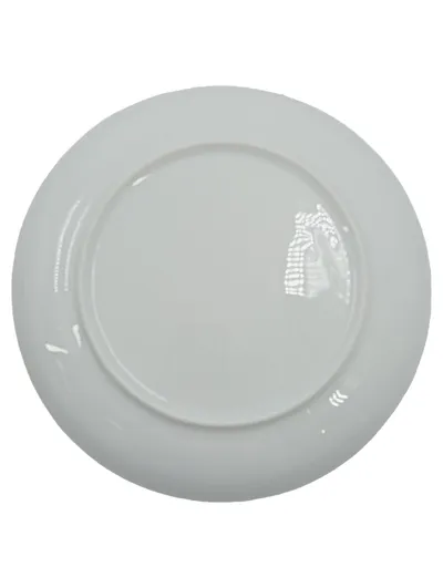 CreaTable Essteller Porzellan Weiß 25 cm Flachteller Speiseteller
