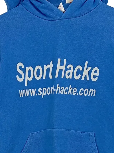 Fruit of the Loom Kapuzenpullover Kinder Gr. 152 Blau Sport Hacke Hoodie