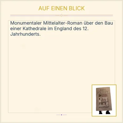 Die Säulen der Erde - Ken Follett | Historischer Roman | Bastei Lübbe