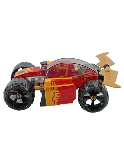LEGO Ninjago Kais Ninja Flitzer Rennwagen Fahrzeug rot gold mit Figur