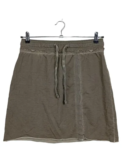 Boysen's Damen Hosenrock Gr. 40 Oliv Casual Minirock Baumwolle