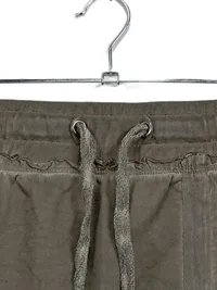 Boysen's Damen Hosenrock Gr. 40 Oliv Casual Minirock Baumwolle 2