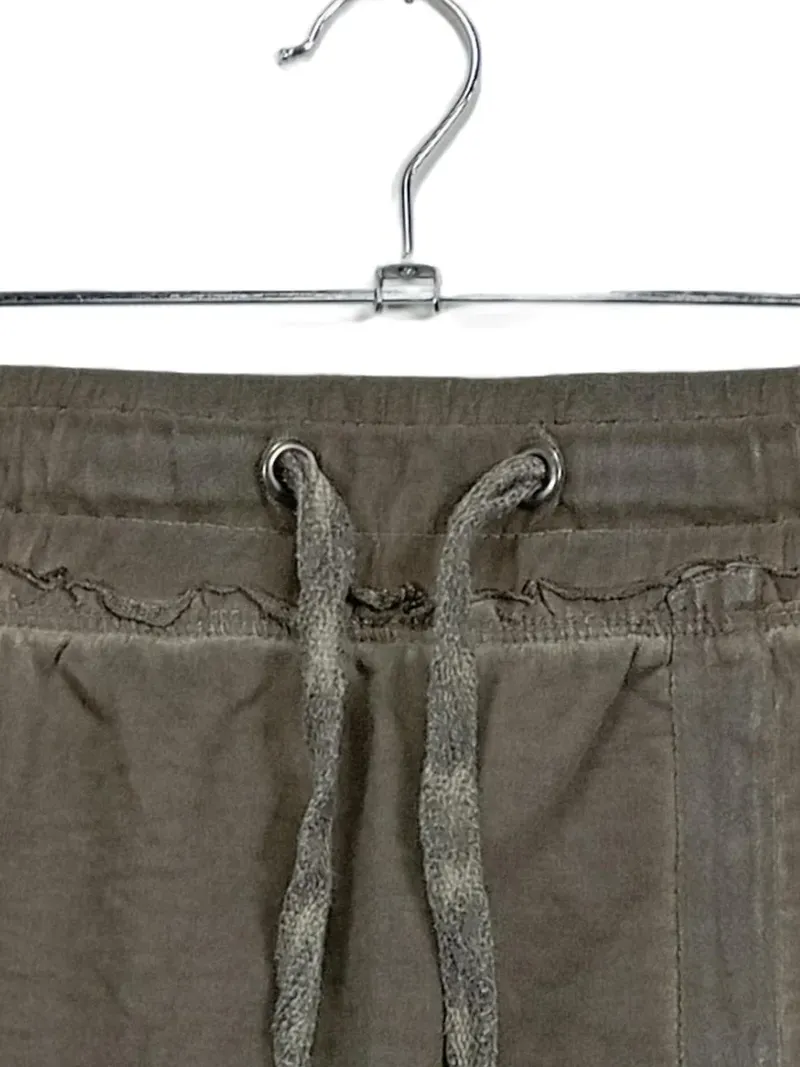 Boysen's Damen Hosenrock Gr. 40 Oliv Casual Minirock Baumwolle 2