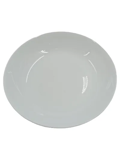 CreaTable Essteller Porzellan Weiß 21cm Teller Geschirrset