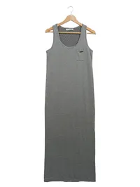 Circle of Trust Damen Maxikleid Gestreift Grau Gr. M Sommerkleid 1