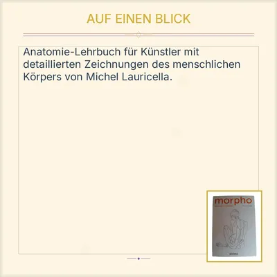 Morpho Anatomie für Künstler Michel Lauricella Stiebner Zeichenbuch