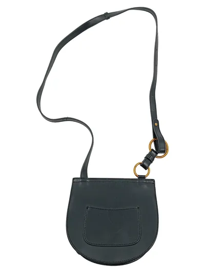 INYATI Umhängetasche Damen Crossbody Satteltasche Grün Gold Minibag