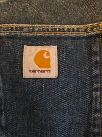 Carhartt Jeans Herren W30 L30 Regular Fit Blau Denim Baumwolle 2
