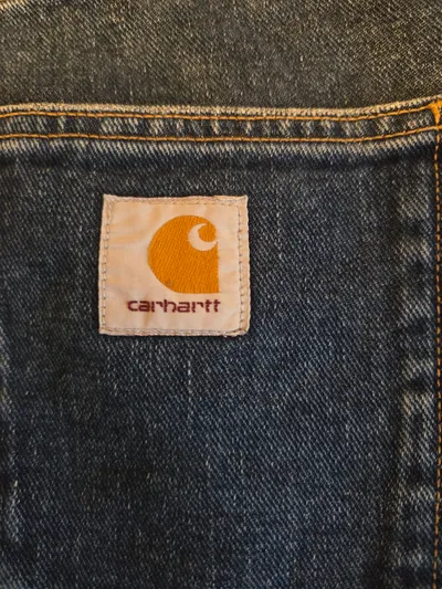 Carhartt Jeans Herren W30 L30 Regular Fit Blau Denim Baumwolle