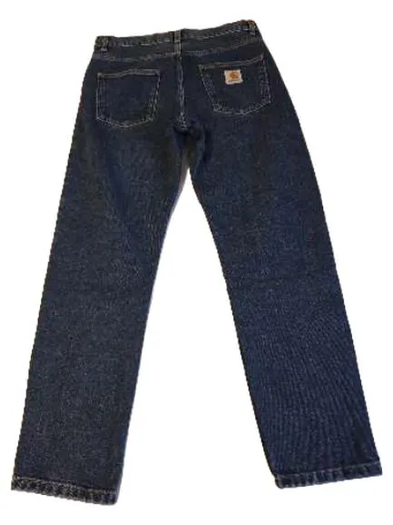 Carhartt Jeans Herren W30 L30 Regular Fit Blau Denim Baumwolle 3